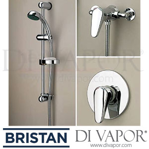 Bristan Jute Manual Shower Valve Spare Parts - BR DV 213